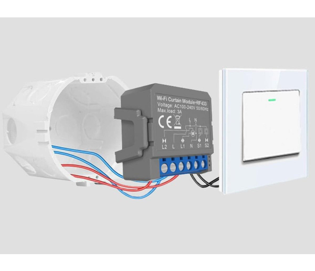 Avatto Inteligentny moduł zasłon WIFI+RF CMS16-RF-1 - 1510566 - zdjęcie 2